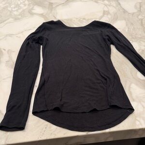 lululemon athletica Black Long Sleeve Top